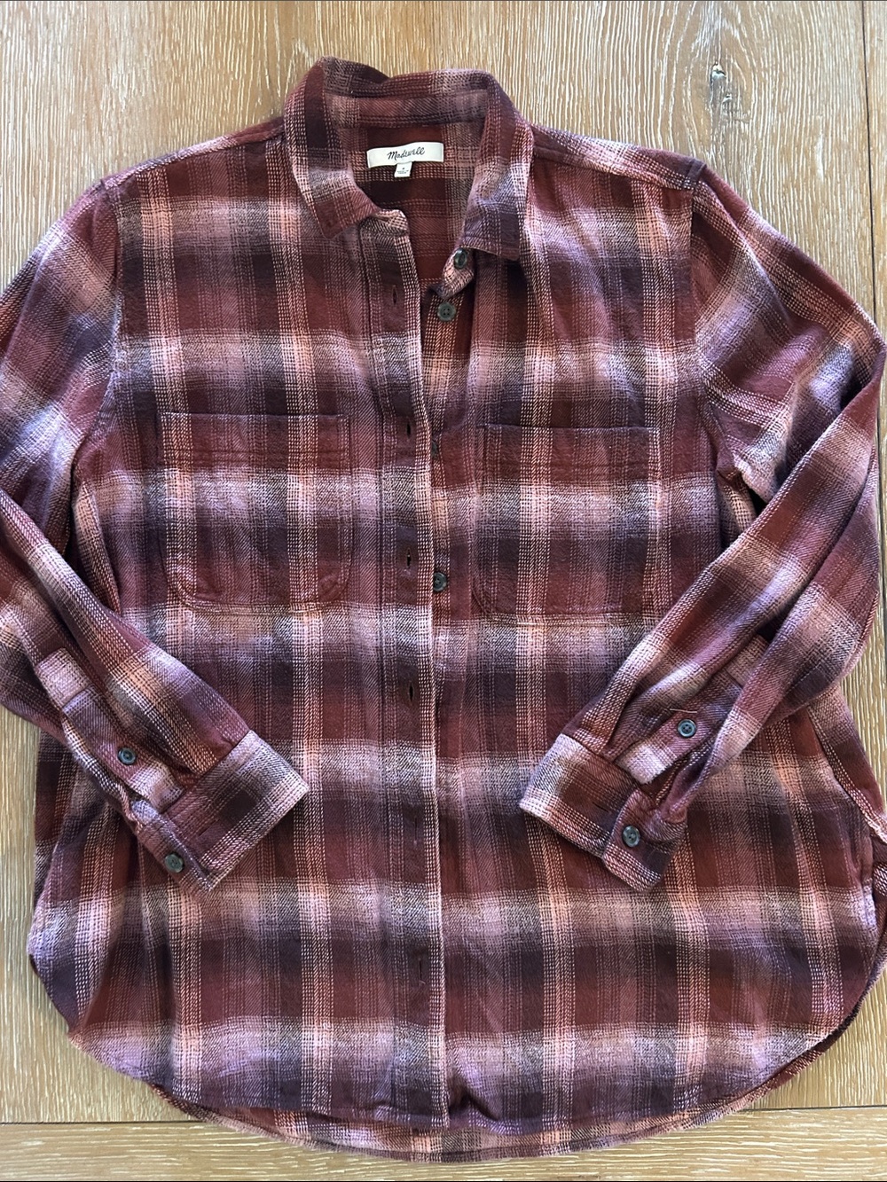 MADEWELL | Button Down Flannel Shirt